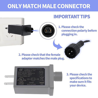 Replacement Yard Inflatable Adapter 12V 1.0A Power Supply – 8Pcs USB? (Variation 8) Cleaned