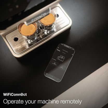 Miele CM 6360 MilkPerfection Coffee Machine - OneTouch for Two, WiFi-Compatible, Obsidian Black CleanSteel