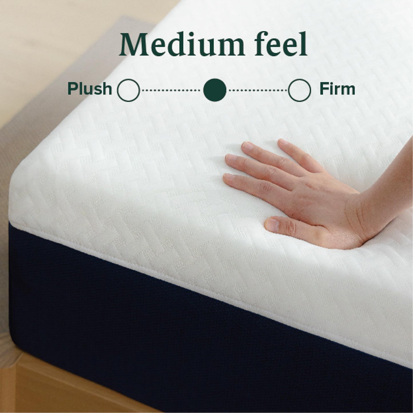 ZINUS 12 Inch Twin Cooling Comfort Hybrid Mattress [New Version], Fiberglass Free, Medium Firm Feel, Motion Isolation, Certified Safe Foams & Fabric