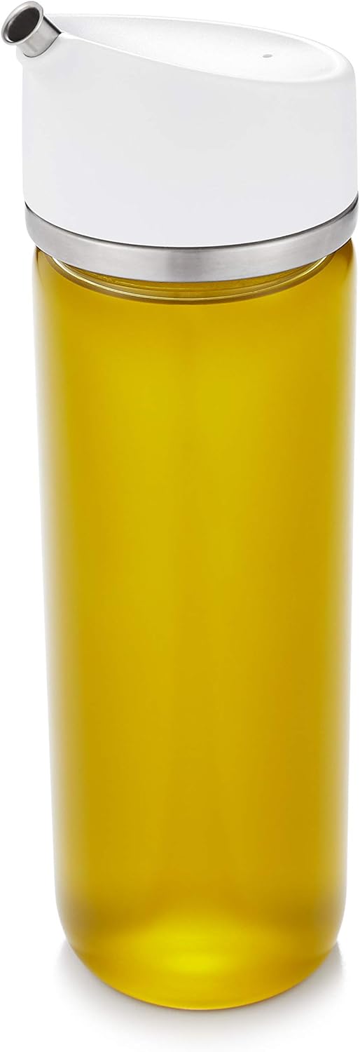 OXO Good Grips 12 Oz Precision Pour Glass Oil Dispenser - Effortless Pouring & Control