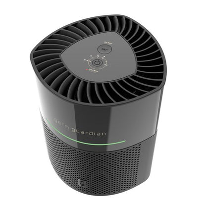 GermGuardian Airsafe+ HEPA Air Purifier for Home, Large Rooms Up To 1043 Sq. Ft. with HEPA Air Filter, UV-C Light & Air Quality Sensor, AC3000B, Black