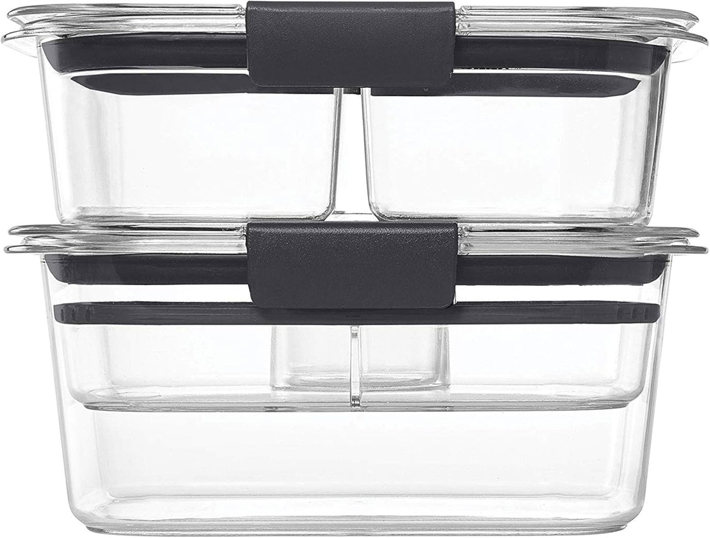 Rubbermaid Brilliance Food Storage Container - Airtight Seal | 10-Piece Set for Freshness
