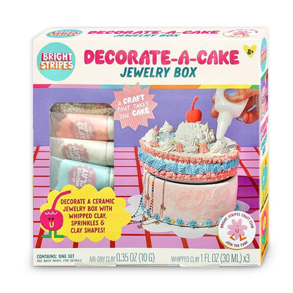 Cake-Inspired Jewelry Box Craft Kit for Ages 8+