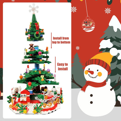 Skiennix Christmas Tree Advent Calendar | 24 Days of Surprises with LED Light