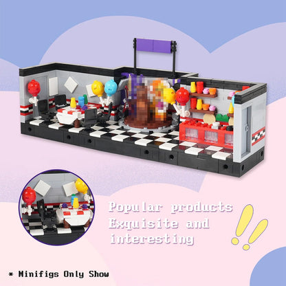 Skiennix Five Nights Building Blocks Set - Classic Horror Game Toy for Kids | 745 Pieces