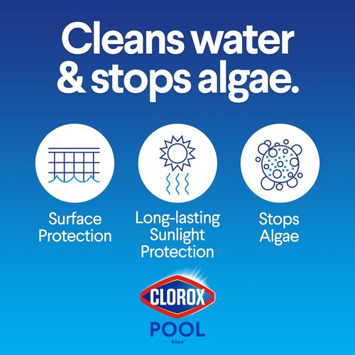 Clorox Pool&Spa XTRABLUE Chlorinating Tablets - Kills Bacteria & Stops Algae | 5 LB Individually Wrapped