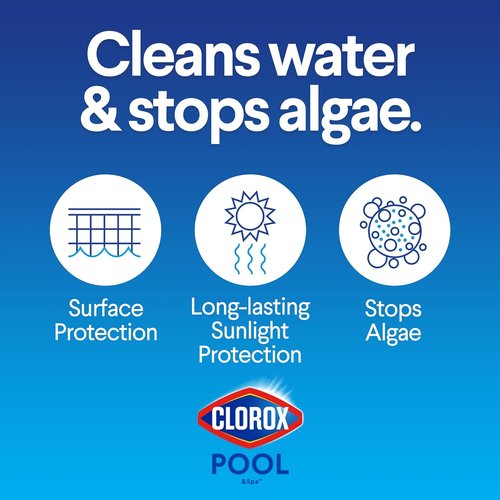 Clorox® Pool&Spa™ XtraBlue Chlorinating Tablets - Kills Bacteria & Stops Algae | 5 LB for Small Pools