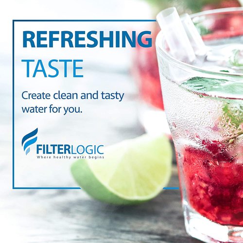 FilterLogic Water Filter Pitcher Replacement - NSF Certified for Brita® & Mavea® | 6-Pack