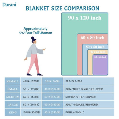 Darani Food Lettuce Blanket Super Soft Funny Throw Blanket Warm and Lightweight Soft Flannel Blankets 60x50 Medium for Teen Bed Blanket
