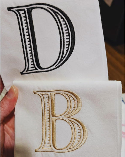Monogram Wreath Sash - Custom Spring Decor for Front Door | Perfect Gift for Her
