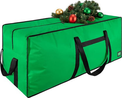 Heavy Duty Christmas Tree Storage Bag by [Brand Name] - Reinforced Handles & Dual Zippers | Fits 3FT-4.5FT Artificial Trees, Green