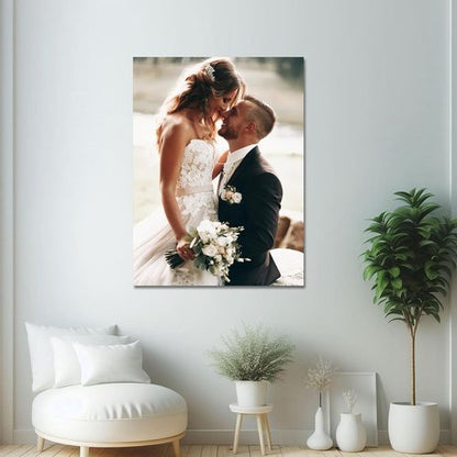 Anjiefo Canvas Prints - Custom Personalized Photo Wall Art | 6" x 8" Canvas Pictures