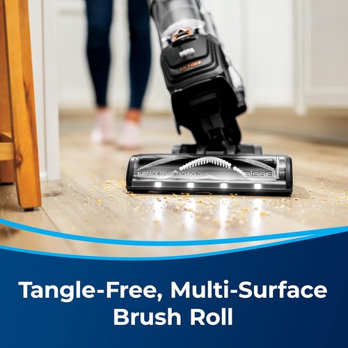 Bissell SurfaceSense Pet Upright Vacuum - Tangle-Free Brush Roll, LED Headlights & Lift-Off Technology