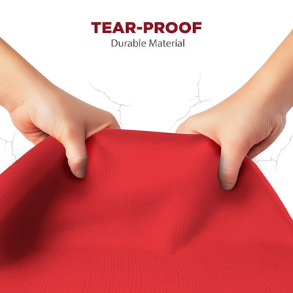 HOLDN’ STORAGE Upright 7 Ft Christmas Tree Storage Bag – Red, Dustproof & Easy-Use