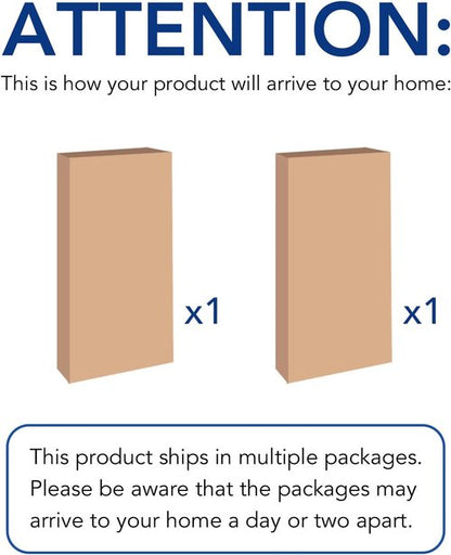FLEXIMOUNTS Wall Shelf | 4-Pack 2x6ft Garage Storage Rack | Classic Black Floating Shelves