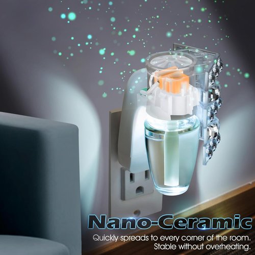 Hohean Wall Fragrance Diffuser - Plug-In Night Light with Bath & Body Works Compatibility | 1 Pack, Irregular Design