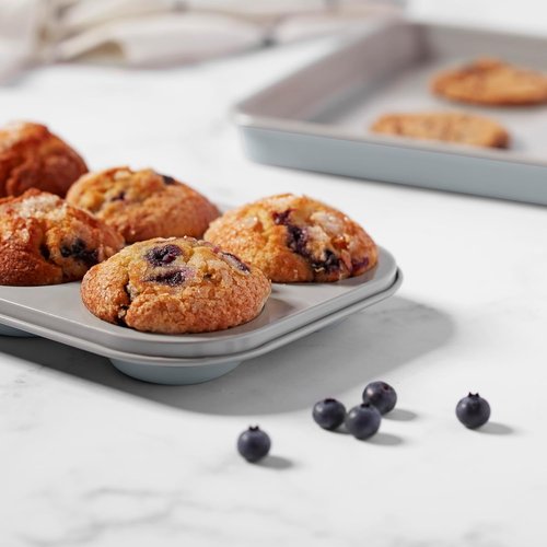 Cuisinart Chef's Classic Ceramic Bakeware Set - 6-Piece Nonstick Collection in Gorgeous Gray