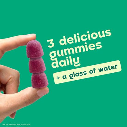 Dulcolax Daily Gut Support Gummies - Stimulant-Free Magnesium Formula, Berry Flavor, 60 Count