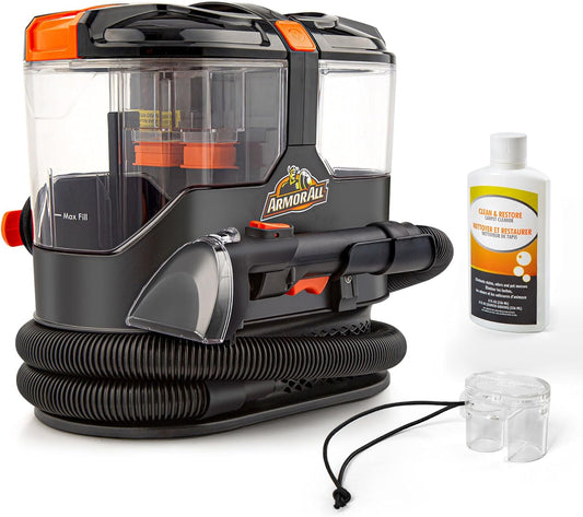 Armor All SCA702 7 Amp Portable Spot Cleaner - Effective Car, Carpet & Upholstery Stain Removal