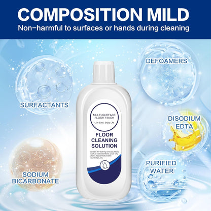 YHOVID Multi-Surface Floor Cleaning Solution - Compatible Refill for Tineco Vacuum Mop | 4 Bottle Pack