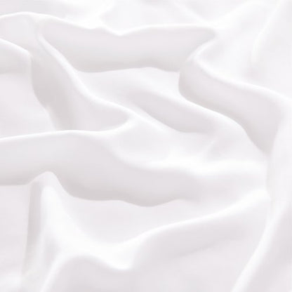 Bedsure Queen Sheet Set, Cooling Sheets for Queen Size Bed Set, Rayon Derived from Bamboo, PureWoven, Breathable & Soft, Deep Pocket Up to 16 Inches, Hotel Luxury Silky Bedding for Hot Sleepers, White