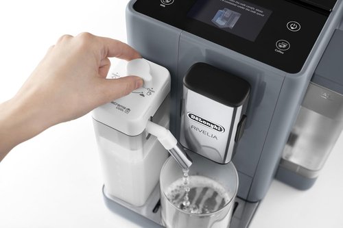 De'Longhi Rivelia LatteCrema Coffee Maker - Cool Upgrade Set for Perfect Lattes & Cappuccinos
