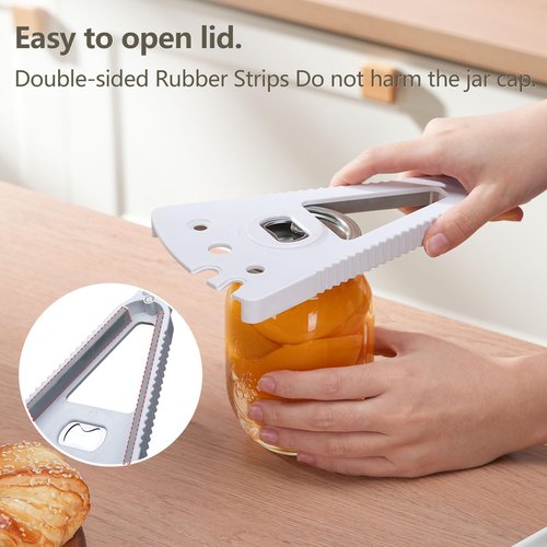 Jar Opener Bottle Opener Can Opener,essential oil bottle opener and oralliquid opener for Elderly, Arthritis Sufferers,Children and Weak Hands,Patented|Multifunctional magnetic design ergonomic.