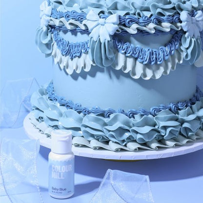 Colour Mill | Oil-Based Food Coloring - Vibrant Baby Blue, 20 Milliliters