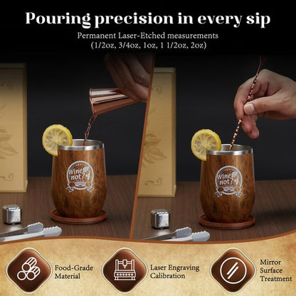 Couples Christmas Gifts For Couples Unique,Useful Christmas Gifts For Parents,Best Gift For Grandparents,Cool Couples Gifts For Anniversary,Personalized Wine Tumbler Couples Gifts For Him And Her