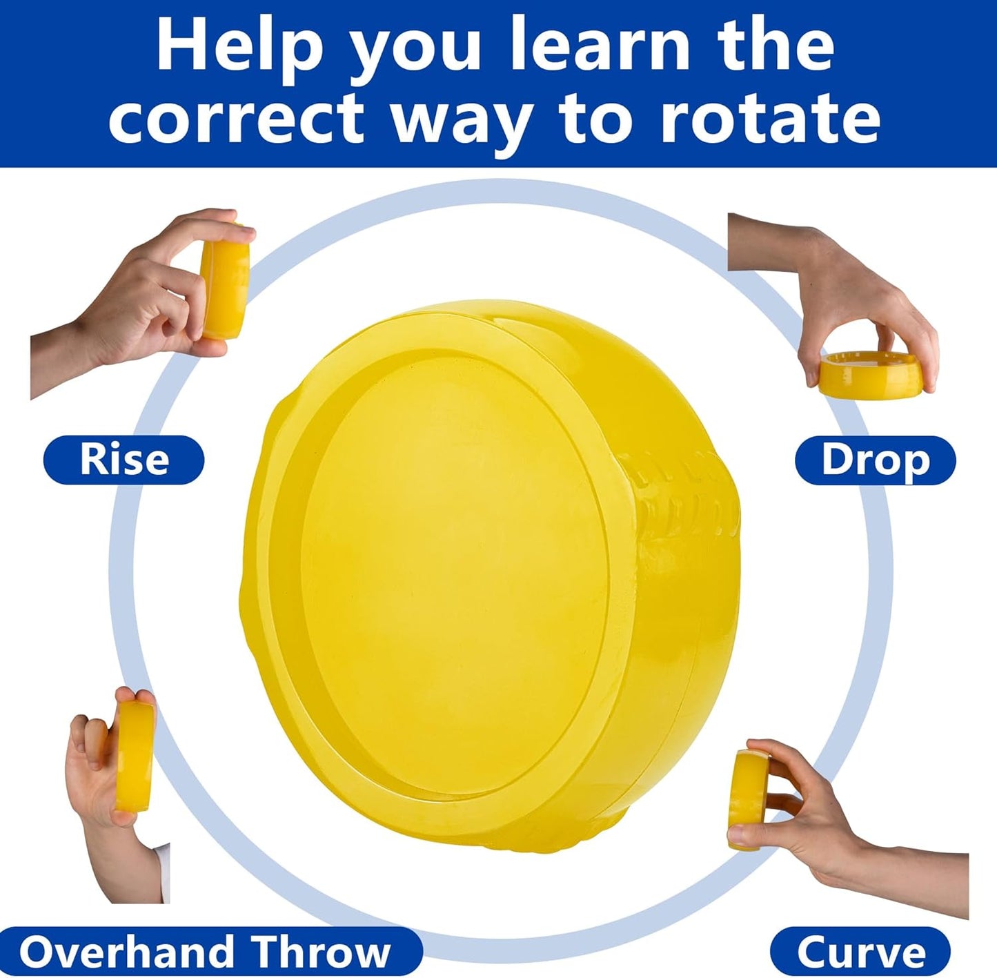 RunNico Softball Spinner - 12" Pitching Spinner Training Aid for Fastpitch & Overhand Practice