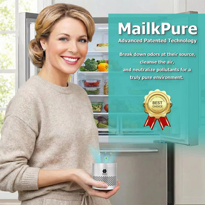 Skiennix Refrigerator Deodorizer - Long-Lasting Odor Eliminator for Fridge, Pantry & Cabinets | Lasts Up to 10 Years