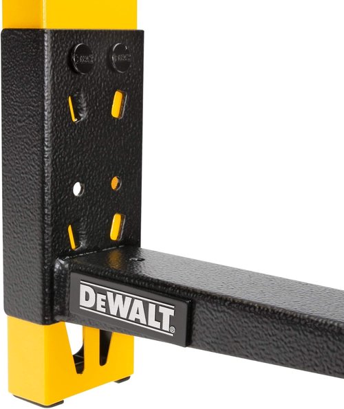 DEWALT 3-Piece Wall Mount Cantilever Storage Rack - Heavy-Duty Wood & Lumber Organizer | Supports 273 lbs