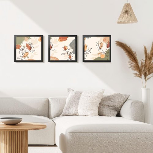 LaVie Home 8x8 Picture Frame for Wall Display, 8x8 Black Photo Frame with HD Plexiglas,8 x 8 Square Picture Frame 1 Pack, Display Frame for Vertical or Horizontal, Classic Collection