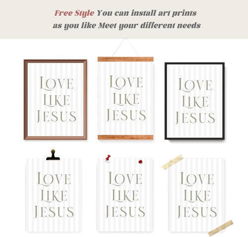 LARTSFRO Coquette Beige Bow Wall Art Decor - Inspirational Christian Posters for Teen Girls | 12x16 Inch Set of 4 Unframed
