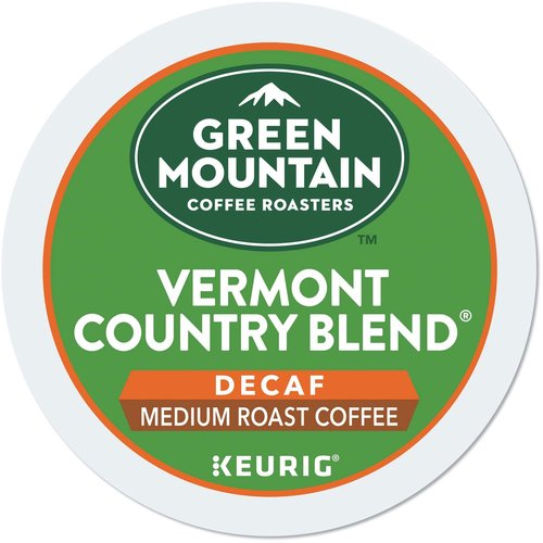 Green Mountain Coffee Vermont Country Blend Decaf, K-Cup Portion Pack for Keurig Brewers 24-Count