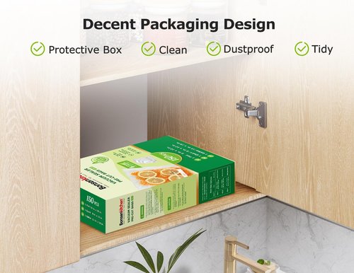 Bonsenkitchen Vacuum Sealer Bags - Commercial Grade BPA-Free Food Storage | 20 Gallon, 80 Quart & 50 Pint Sizes