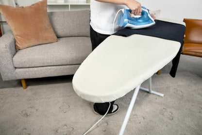 Natural Hemp & Cotton Ironing Board Cover - Eco-Friendly & Durable | Includes Reusable Storage Bag