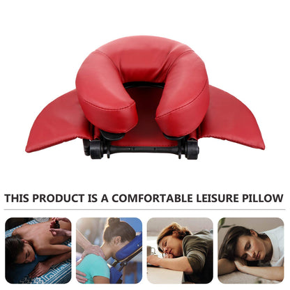 EXCEART Beauty Bed Pillow 1pc Massage Couch Facial Pillow Travel Face Massage Pillow Adjustable Angle Pillow