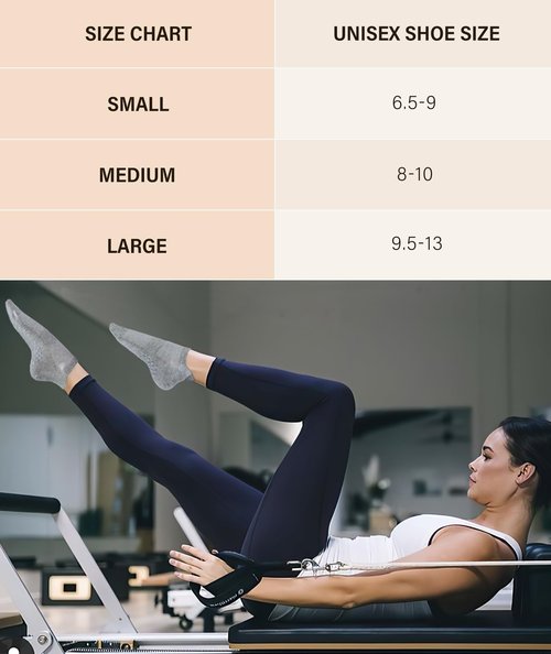 DIBAOLONG Pilates Socks with Grips for Women Yoga Socks Non Slip for Hospital, Pergnancy, Barre, Ballet, Dance, Workout 3 Pairs