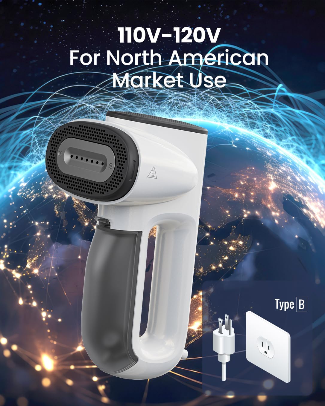 Neakasa Magic 1 Handheld Vacuum Steamer - 2300Pa Suction with AirIron Technology for Travel Use