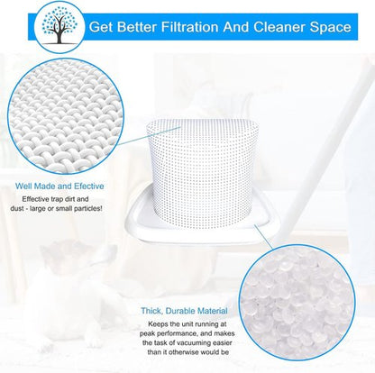 HNVCF10 Filters - Washable Replacement for Black and Decker HNVC215B10, HNVC220BCZ01 | 4 Pack