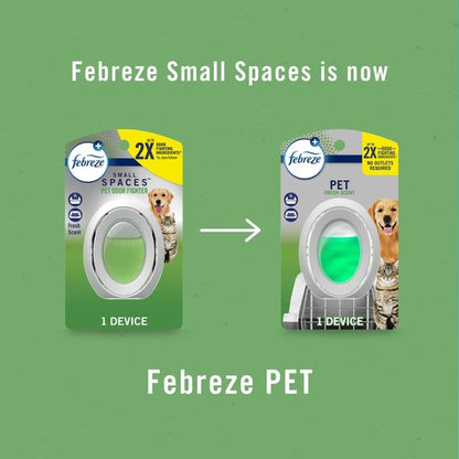 Febreze Multicolor Bathroom Air Freshener, Odor-Fighting, Plug in Alternative, Air Fresheners for Home, Bathroom, Kitchen, and Closet, Heavy Duty Pet Scent, 4 Count