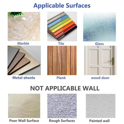 JINSHUNFA Adhesive Wall Hooks 13LB Heavy Duty No Drill Transparent Waterproof Hooks for Bathroom Kitchen Towel Coat 12 Pack