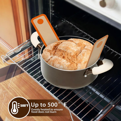 Silicone Bread Sling by [Brand Name] - Non-Stick & Easy to Clean Baking Mat Set | 2 Pcs Reusable Sourdough Tools