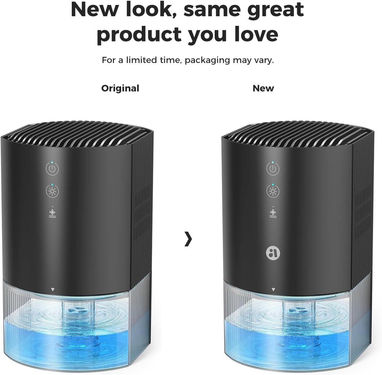 Skiennix Portable Dehumidifier - Ultra Quiet, Energy Saving with Auto Shut Off & Colorful Light | 35 OZ for Home, RV, Office