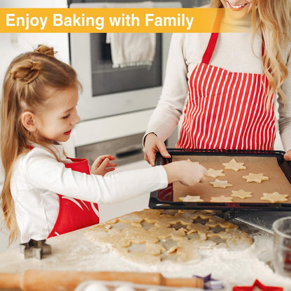 OAMCEG Parchment Paper Sheets - 400 PCS Unbleached Non-Stick 12x16 Inch for Baking & Grilling