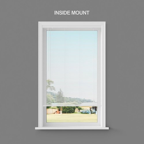 Lumino Cordless Room Darkening Mini Blinds - 18" W x 36" L - White | Custom Sizes Available
