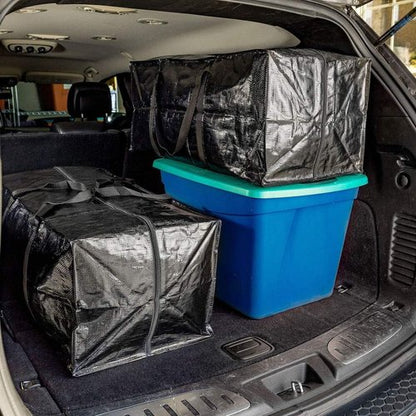 BAG-THAT! Extra Large Heavy-Duty Moving Bags - Stronger Handles & Zippered Closure for Easy Packing