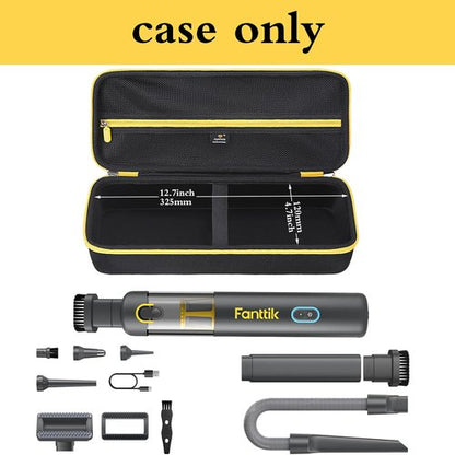 Aproca Hard Storage Case for Fanttik Slim V8/V10 Cordless Car Vacuum Accessories - Black