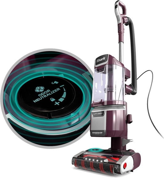 Shark LA702 Rotator Pet Lift-Away Vacuum - DuoClean PowerFins & Odor Neutralizer | Wine Purple